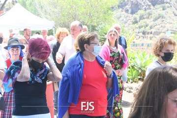 Misa y procesión en Telde en honor de María Auxiliadora/Francisco Javier Santana.